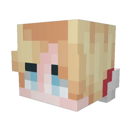 Gascoigne_Sephyr Minecraft avatar head, 3D render