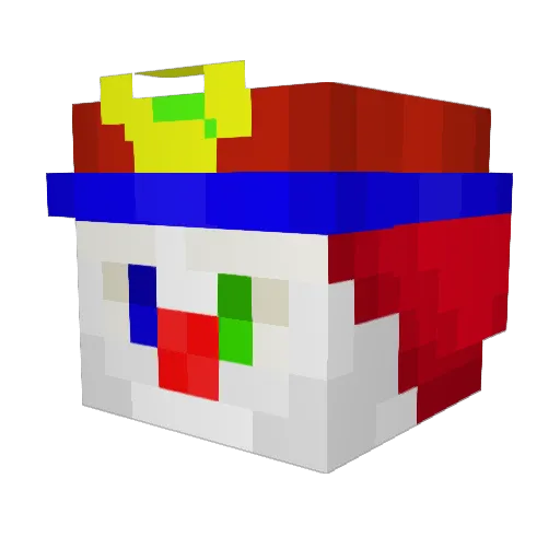 Gasior420 Minecraft avatar head, 3D render