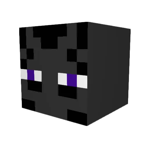 Gasper3651 Minecraft avatar head, 3D render
