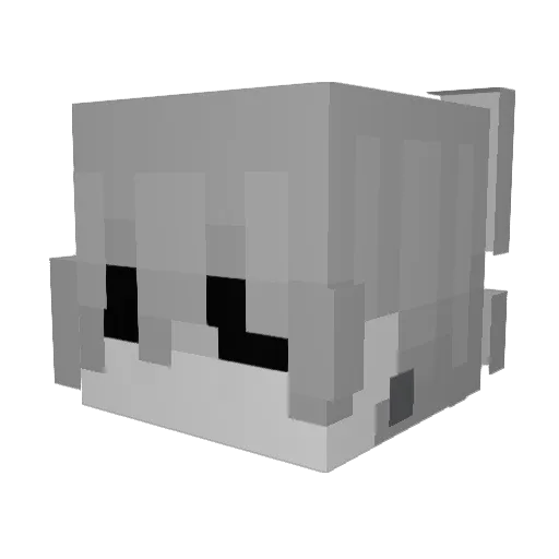 GassJuice Minecraft avatar head, 3D render