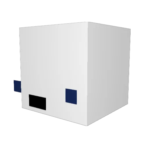 GassyAnderdingus Minecraft avatar head, 3D render