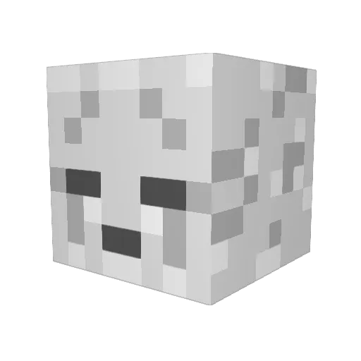 GastlyBro101 Minecraft avatar head, 3D render