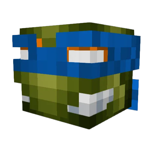 Gastonne111 Minecraft avatar head, 3D render