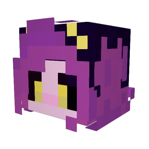 Gateway22 Minecraft avatar head, 3D render