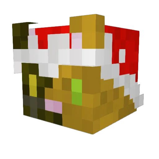 GatitoKryzzKy Minecraft avatar head, 3D render