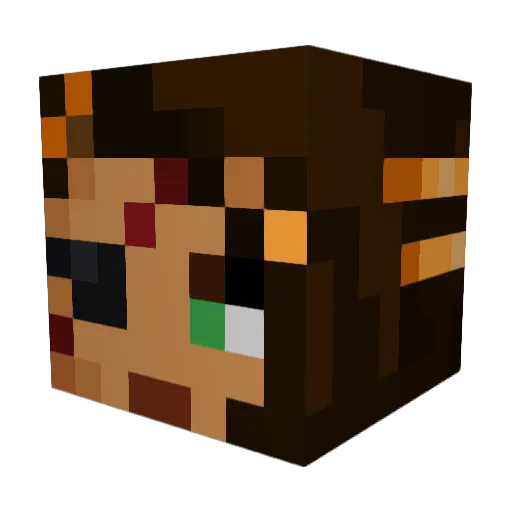 GatitoSutro23 Minecraft avatar head, 3D render