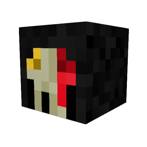 Gator1111 Minecraft avatar head, 3D render