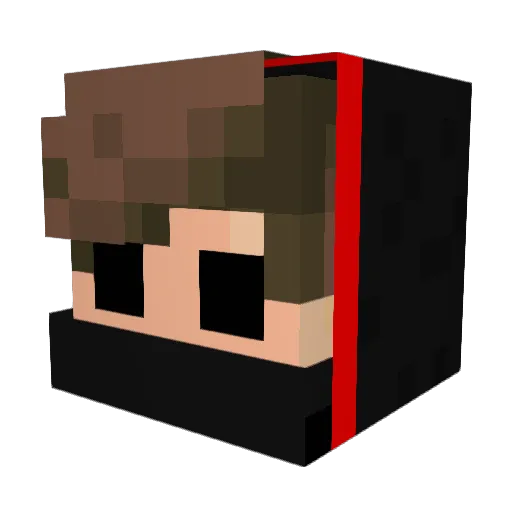 GatorDontPlay Minecraft avatar head, 3D render