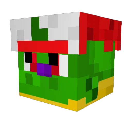 Gatorbait1028 Minecraft avatar head, 3D render