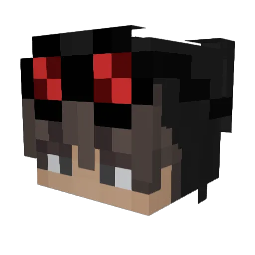 GattoFrancWGF Minecraft avatar head, 3D render