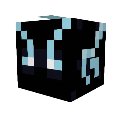 Gauix5 Minecraft avatar head, 3D render
