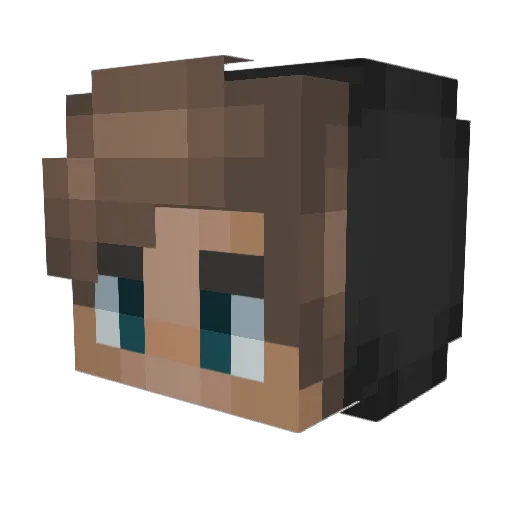 Gaunt_Viking Minecraft avatar head, 3D render