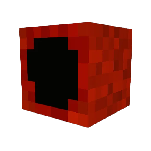 GauntuM Minecraft avatar head, 3D render