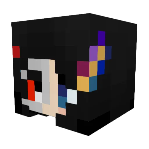 Gav______ Minecraft avatar head, 3D render