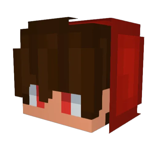 Gavin8tor245 Minecraft avatar head, 3D render