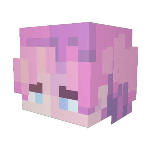 GavinGoGoGo Minecraft avatar head, 3D render