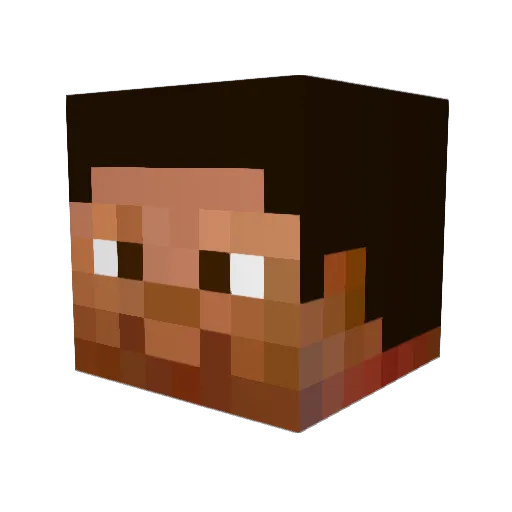 GavinJ13 Minecraft avatar head, 3D render