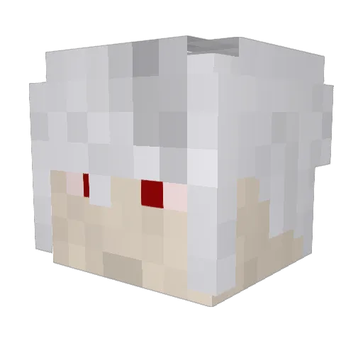 Gavin_MAD Minecraft avatar head, 3D render