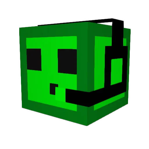 Gavs06 Minecraft avatar head, 3D render