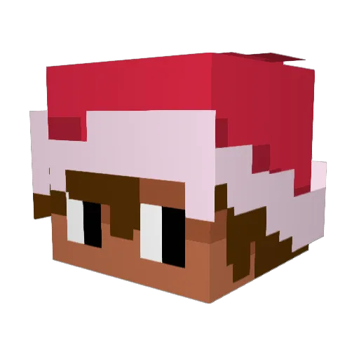 Gavx91 Minecraft avatar head, 3D render