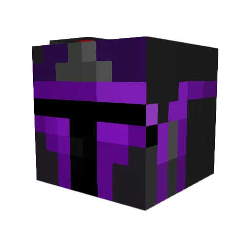 Gawadrolt Minecraft avatar head, 3D render