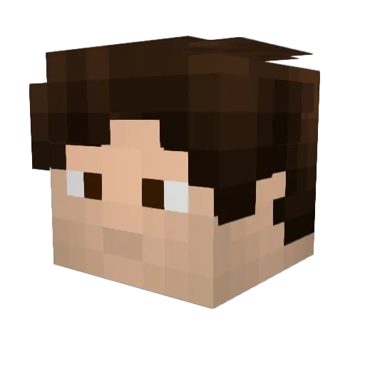 GayBoi227 Minecraft avatar head, 3D render