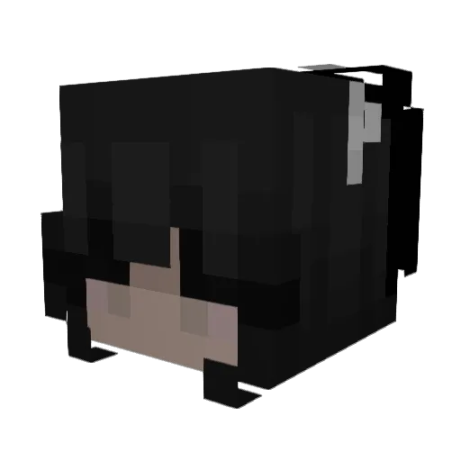 GayChild Minecraft avatar head, 3D render