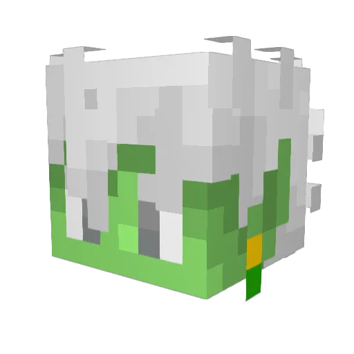 GayHippo_ Minecraft avatar head, 3D render