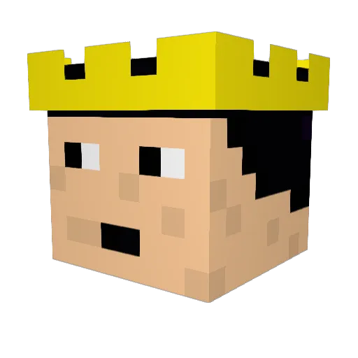 GayLordSteamBath Minecraft avatar head, 3D render