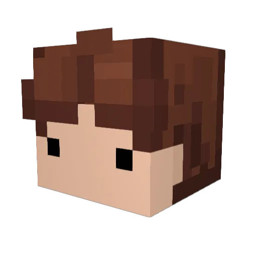 GayToad Minecraft avatar head, 3D render