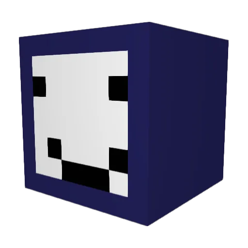 Gayman1112 Minecraft avatar head, 3D render