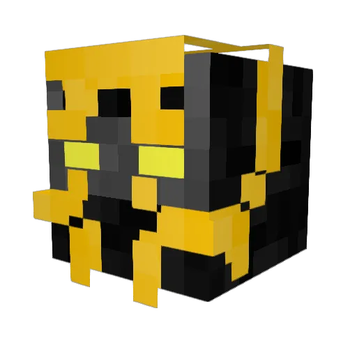Gazmania587 Minecraft avatar head, 3D render