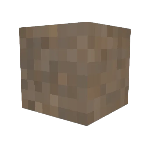 Gazozx Minecraft avatar head, 3D render