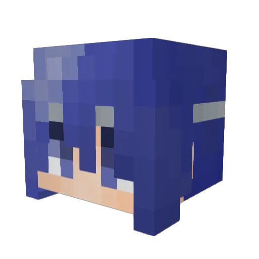 Gazpacho146 Minecraft avatar head, 3D render