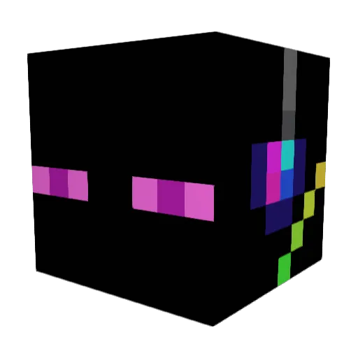 GbOmg Minecraft avatar head, 3D render