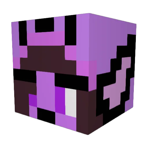 Gbird820 Minecraft avatar head, 3D render