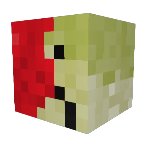 GboyGG1 Minecraft avatar head, 3D render