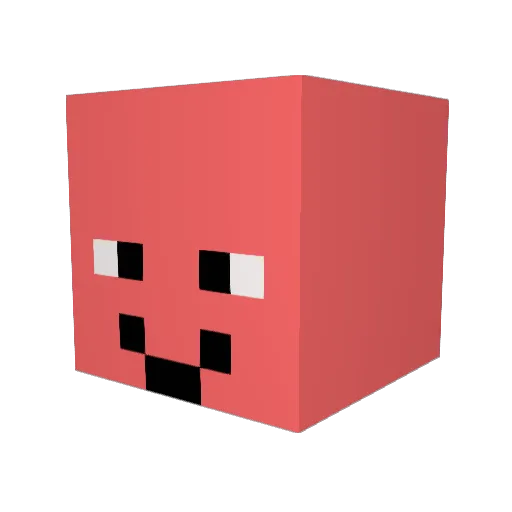 Gc_Ar0ma Minecraft avatar head, 3D render