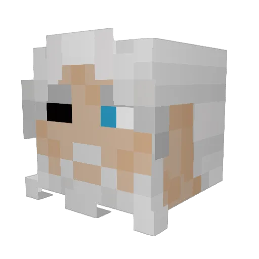 Gcheese87 Minecraft avatar head, 3D render