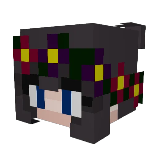 GdogT14ForNow Minecraft avatar head, 3D render