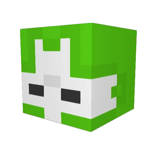 Gdogfr33 Minecraft avatar head, 3D render