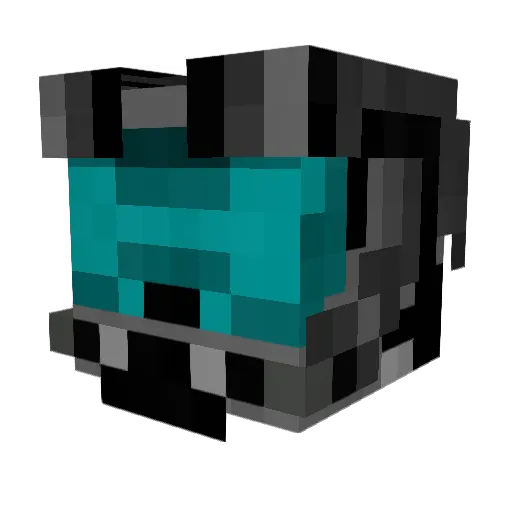 Gdogrocks Minecraft avatar head, 3D render