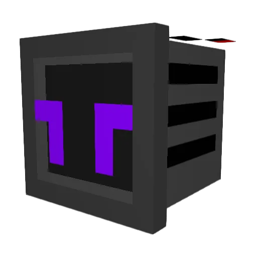 Gdorf_ Minecraft avatar head, 3D render