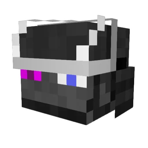 GeForceLegend Minecraft avatar head, 3D render