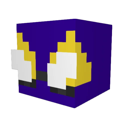 GeOrgeTheFriDge Minecraft avatar head, 3D render