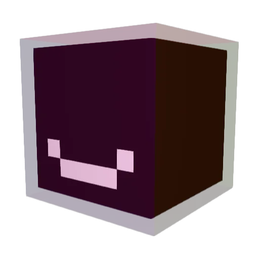 GearGrey Minecraft avatar head, 3D render
