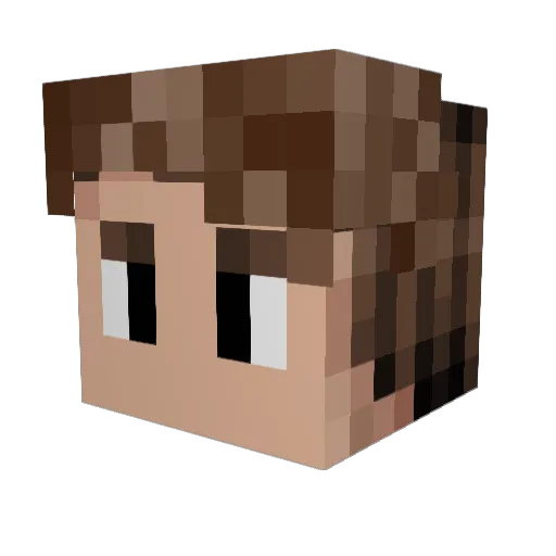 Gebhart112 Minecraft avatar head, 3D render
