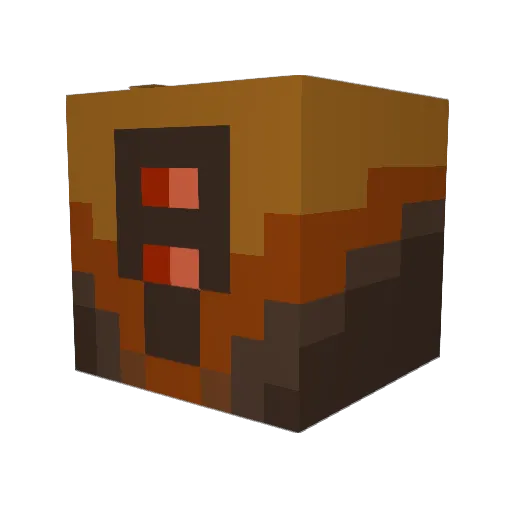 Gecko559 Minecraft avatar head, 3D render