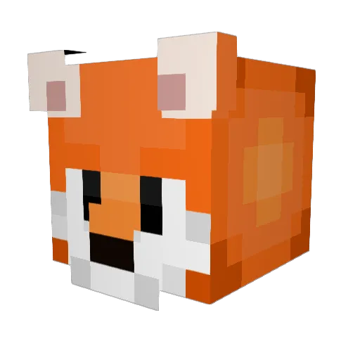 GeckoDoesStuff Minecraft avatar head, 3D render