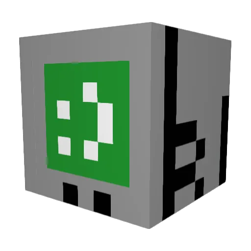 GeckoGamer360 Minecraft avatar head, 3D render